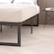 Flash Furniture 14" queen Metal Platform Bed Frame/Steel Slats XU-BD10001-Q-GG - alternate 6